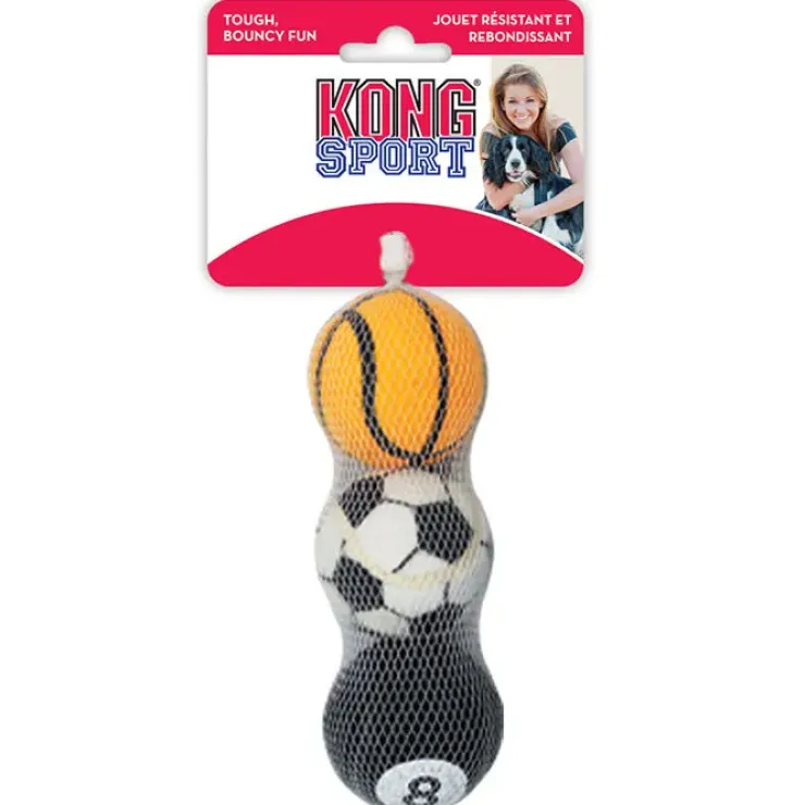 KONG sports balls | 2 eller 3 stk i net