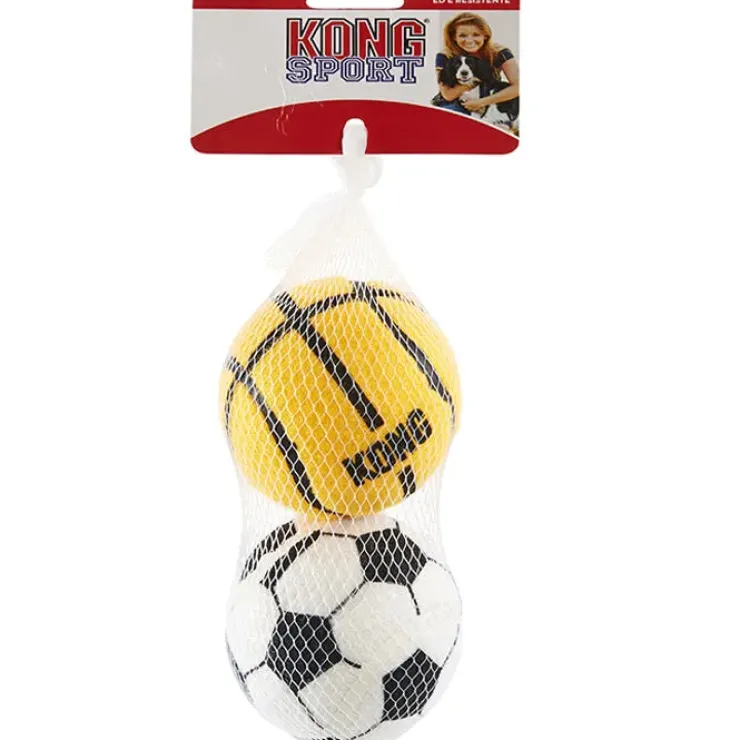 KONG sports balls | 2 eller 3 stk i net