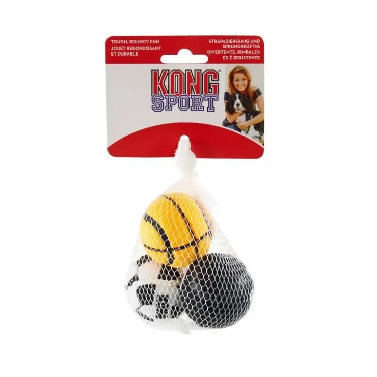 KONG sports balls | 2 eller 3 stk i net
