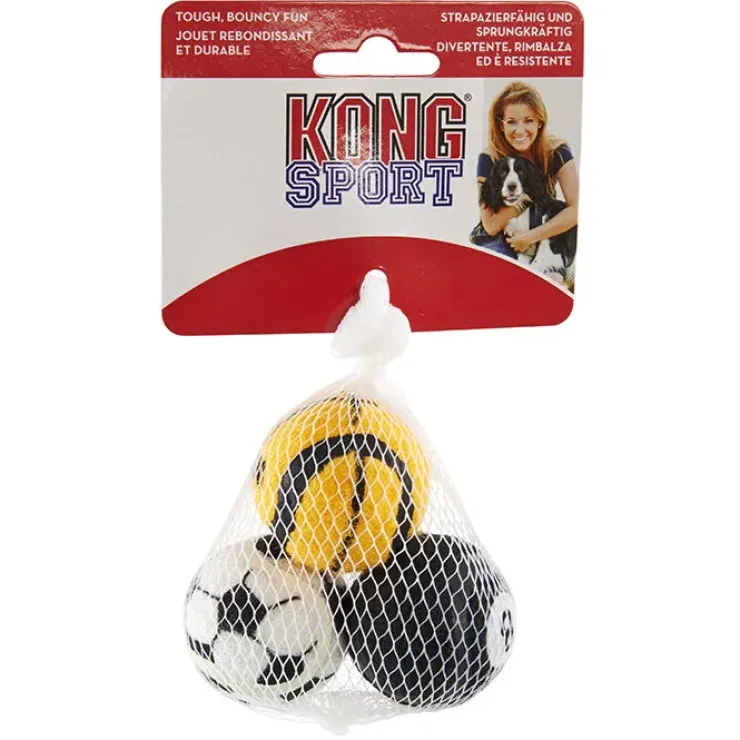 KONG sports balls | 2 eller 3 stk i net