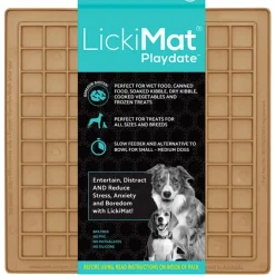 Lickimat Playdate Classic Kaffe