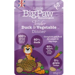 Little Big Paw Tender Duck & Vegetable Dinner
