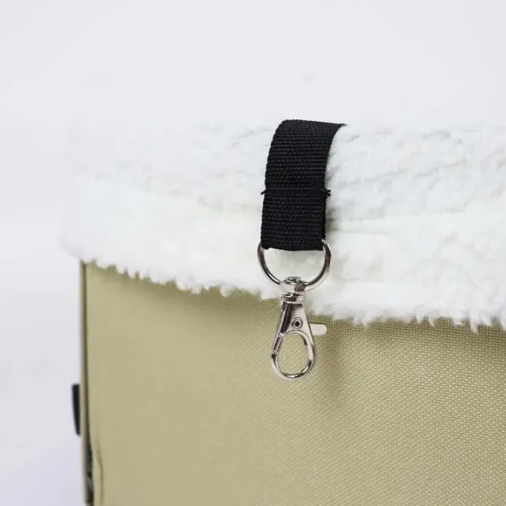 Luksus biltaske m. lammeskind | 2 str. | OUTLET