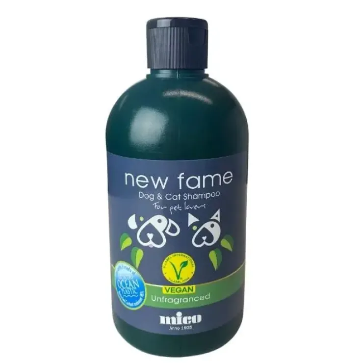 New Fame Parfumefri Hunde- og katteshampoo 500 ml
