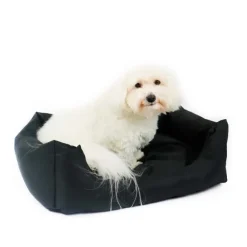 Nordic Paws Luna Bed | Sort Hundeseng