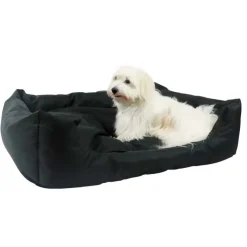 Nordic Paws Luna Bed | Sort Hundeseng