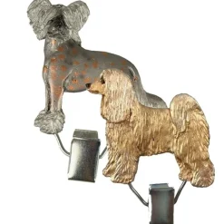 Nummerclips: Chinese Crested og Powderpuff | OUTLET