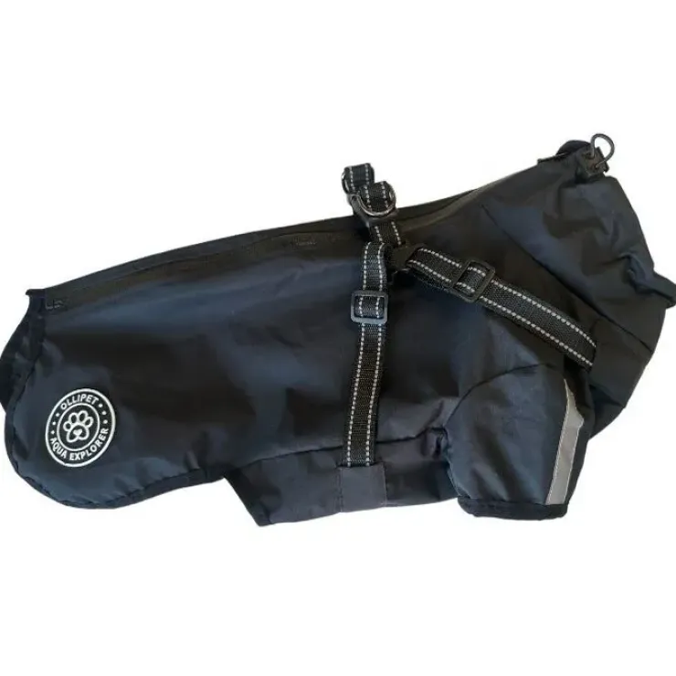 Ollipet Aqua Explorer Regnjakke med sele