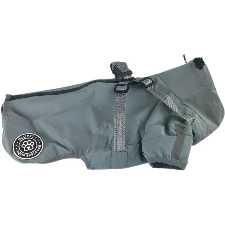 Ollipet Aqua Explorer Regnjakke med sele