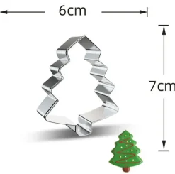 Ollipet bageform Juletræ
