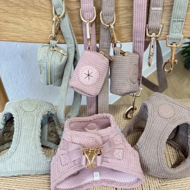 Ollipet Bijou Step-in hundesele | Fløjl