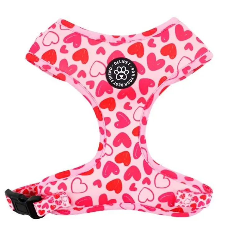 Ollipet City Lux Hundesele | Hearts Of Love | OUTLET