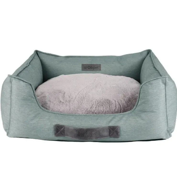 Ollipet Comfort Hundeseng | Mint Grey
