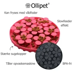 Ollipet Flip Flower Slikkemåtte