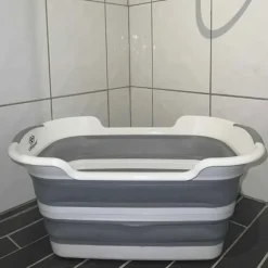 Ollipet foldbart badekar | m. bundprop