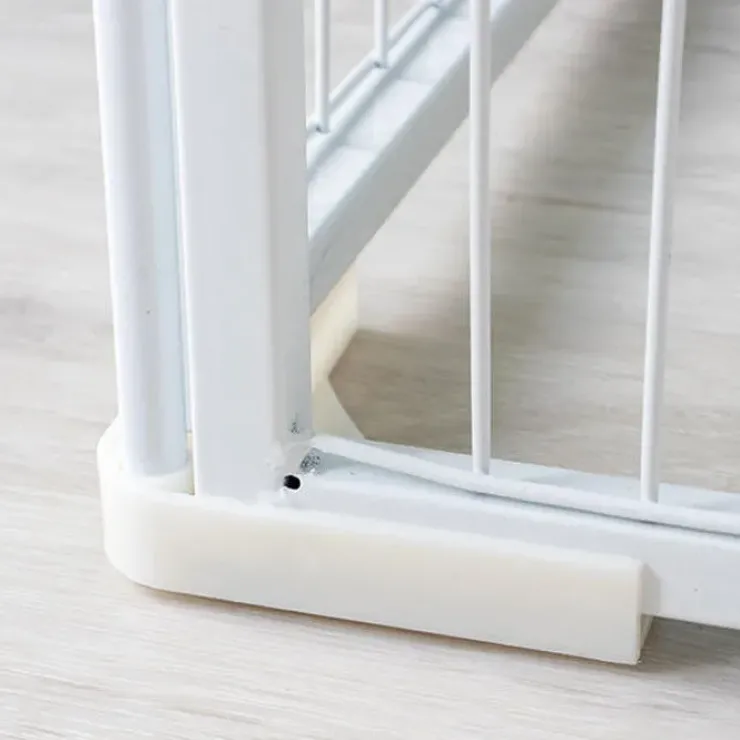 Ollipet hvalpegård m. stokke og gulvbeskytter | 100cm. Høj