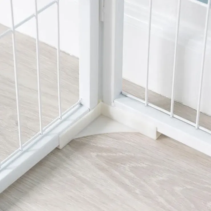 Ollipet hvalpegård m. stokke og gulvbeskytter | 60cm. Høj