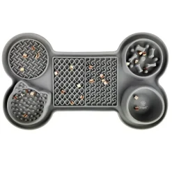 Ollipet 2i1 deluxe slikkemåtte | Stor model