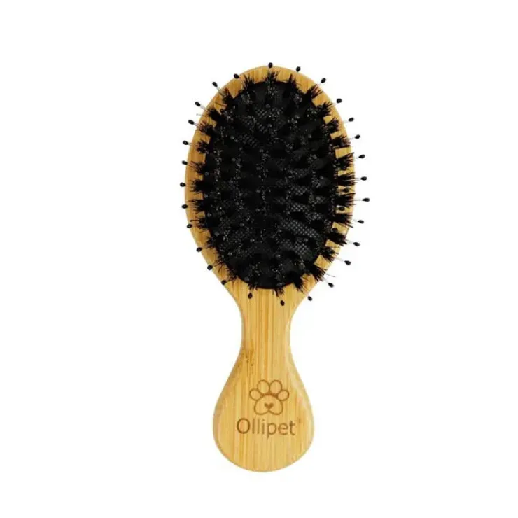 Ollipet Natural Mini Bambusbørste | Mix Brush