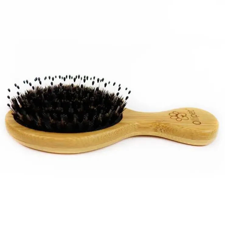 Ollipet Natural Mini Bambusbørste | Mix Brush