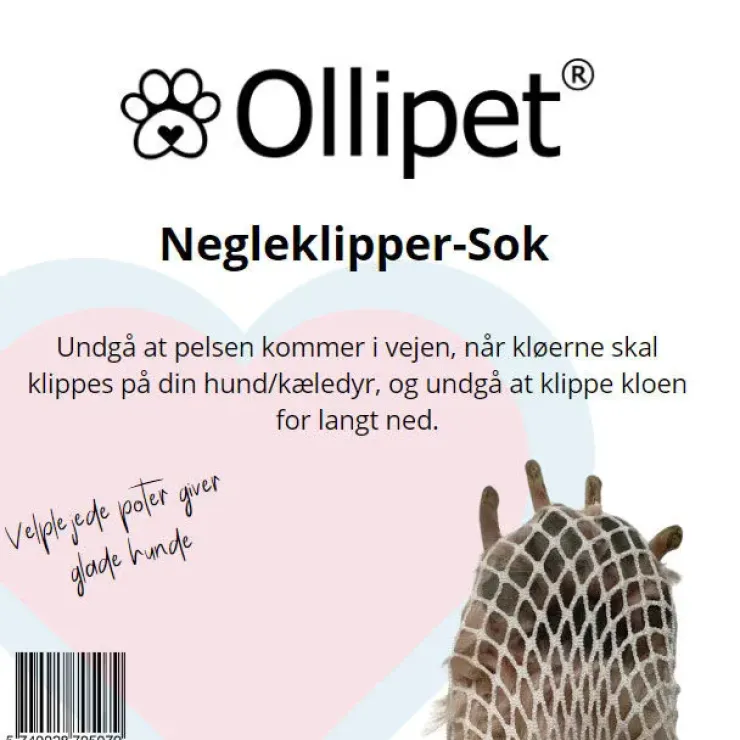 Ollipet Negleklipper-sok | 2 stk