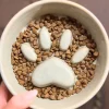 Ollipet paw slowfeeder keramikskål