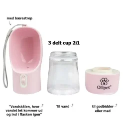 Ollipet Pet Water Cup | 2i1