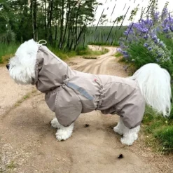 Ollipet Poncho Regndragt | Khaki