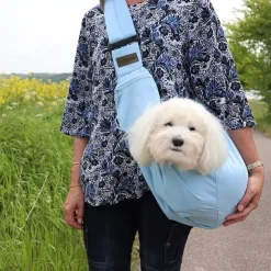 Ollipet skuldertaske til mindre hunde