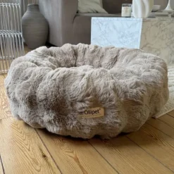 Ollipet Soft Wave Luksus Donutseng | Khaki