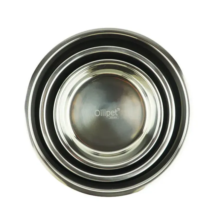 Ollipet Stainless steel bowl anti-slip