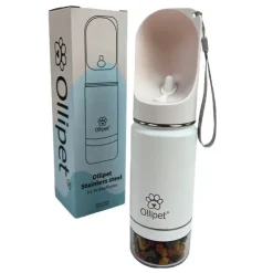 Ollipet Stainless Steel 3i1 Termodrikkeflaske