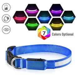 Ollipet The Stripe LED Collar | Halsbånd med lys
