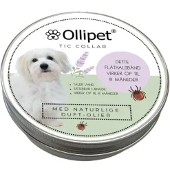 Ollipet Tic Collar | Naturlig Flåthalsbånd