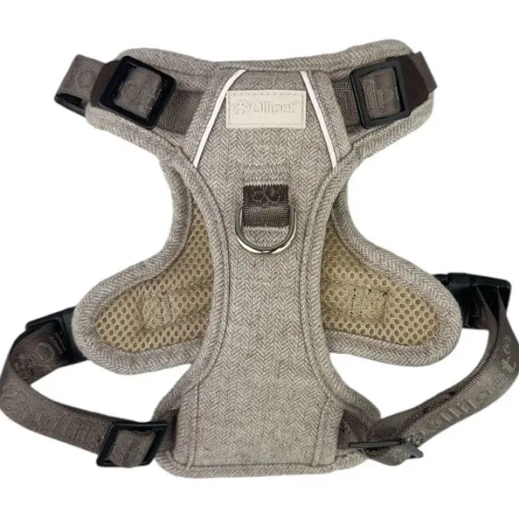 Ollipet Tweed H-sele | Coffee