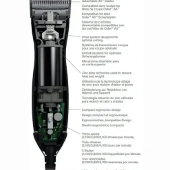 Oster A6 SLIM 3speed NewGen Black | uden skær
