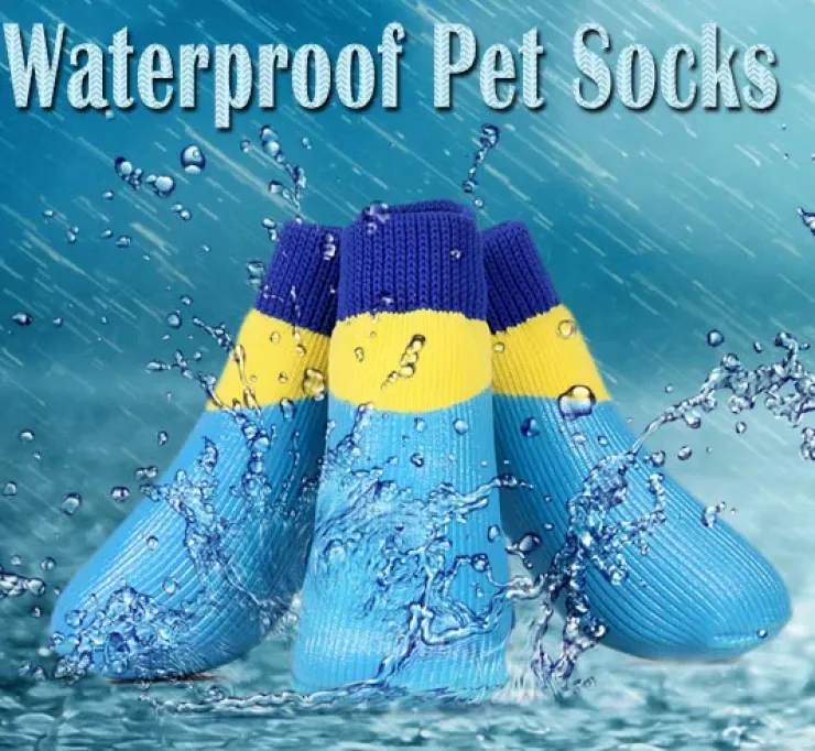 Outdoor waterproof pet socks - kort skaft