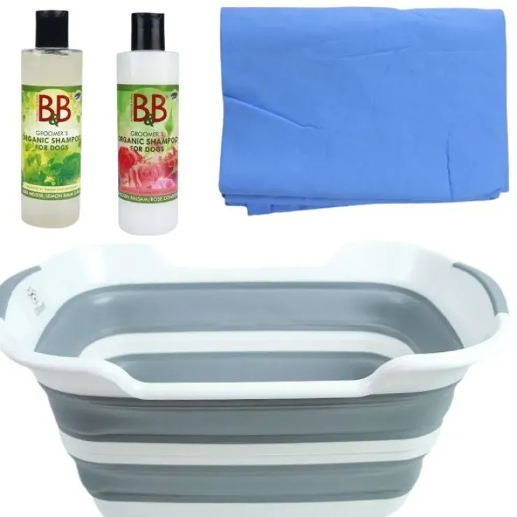 Pakketilbud | BB 2i1Shampoo og Balsam, håndklæde & badekar