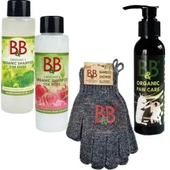 Pakketilbud | B&B Øko Hundeshampoo Hvalpepakke | Startpakke