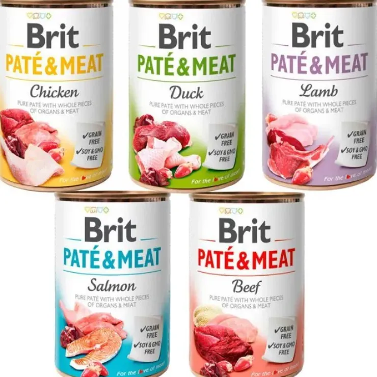 Pakketilbud | Brit Paté & Meat vådfodersæt