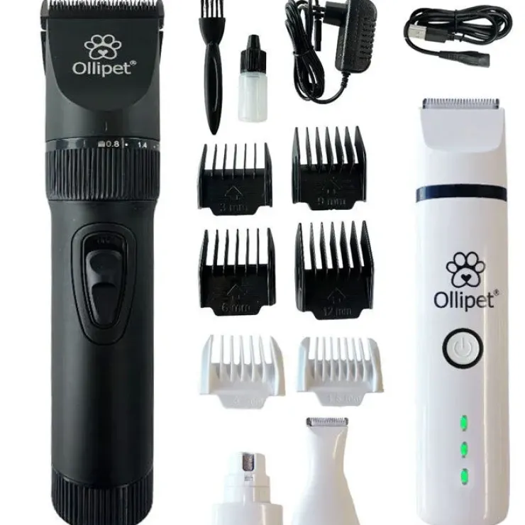 Pakketilbud | Ollipet Hundetrimmer Pakke | Ceramic Pro og Poteklippemaskine 2i1