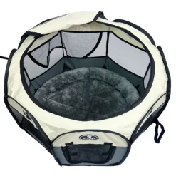 Pakketilbud | Ollipet Hvalpekravlegård m. madras, Ø 73 cm - H. 43 cm