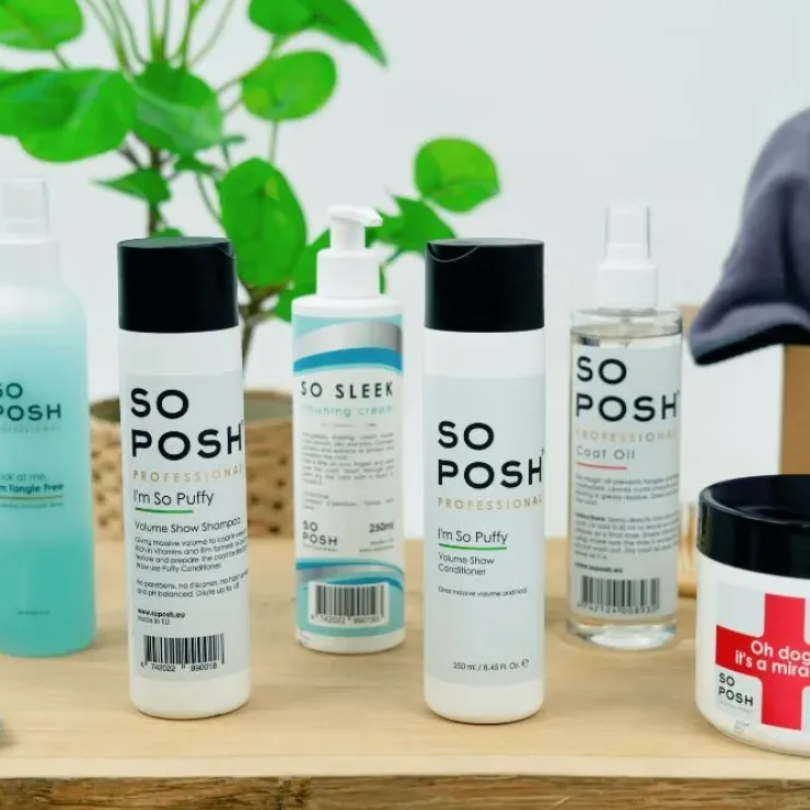 Pakketilbud | So Posh I'm So Puffy Professional hundeudstilingssæt
