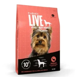 ProBiotic Live Mini Breeds Adult Laks | Tørfoder
