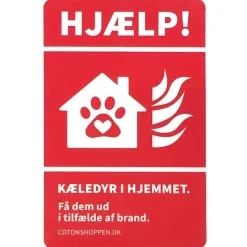 Rednings-Klistermærke til dyr