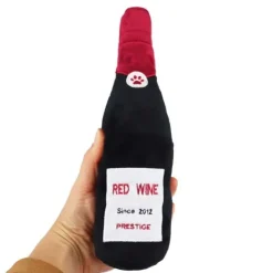 Red wine Plysflaske