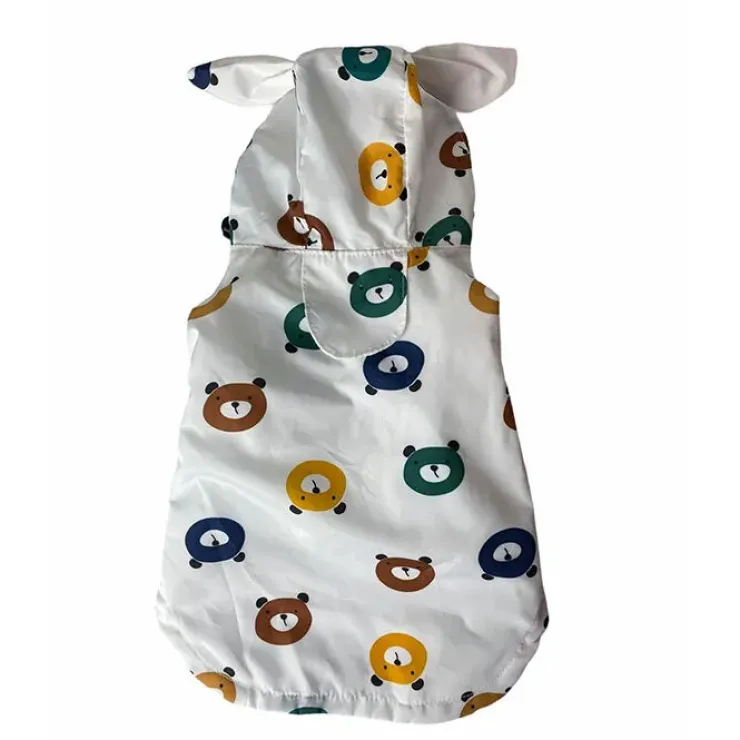 Regnjakke med bamsemotiv | OUTLET