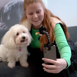 Selfiestang til hunde