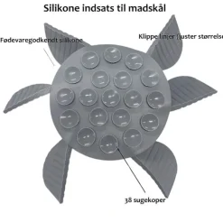 Silikone slow feeder indsats
