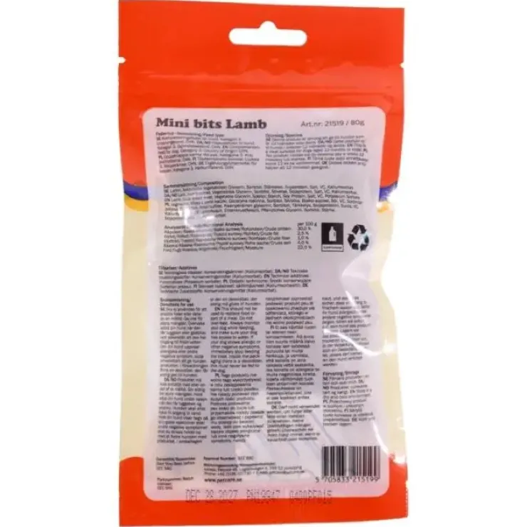 Småland Mini Bits Lamb 80g